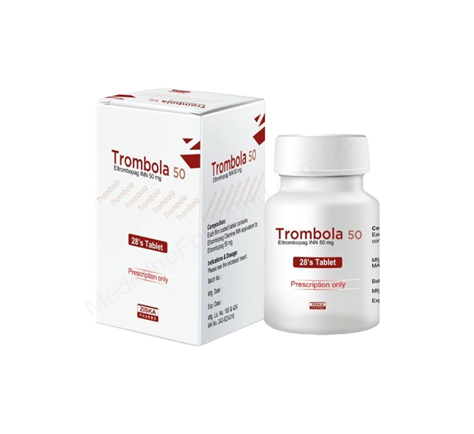 Trombola- Generic Eltrombopag- Ziska Pharma