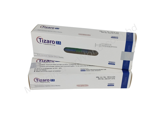 Tizaro- 通用的 Tirzepatide- Ziska Pharma