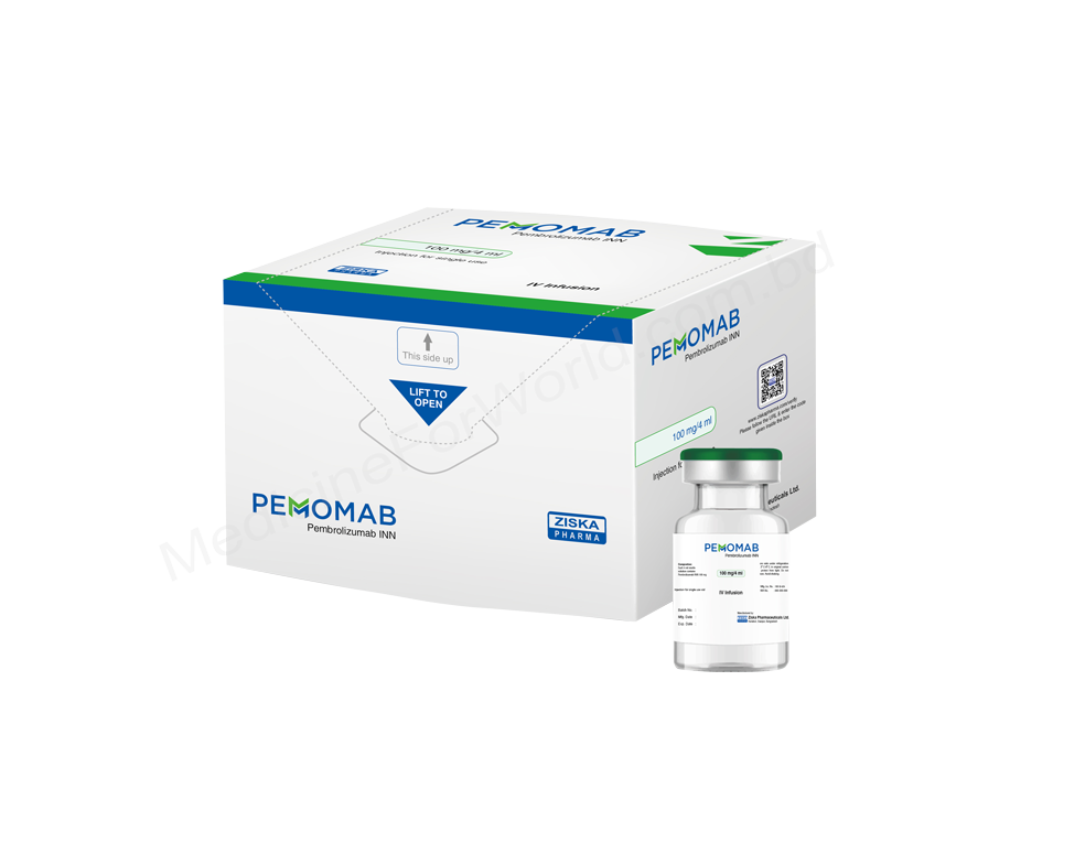 Pemomab- Generic Pembrolizumab- Ziska Pharma