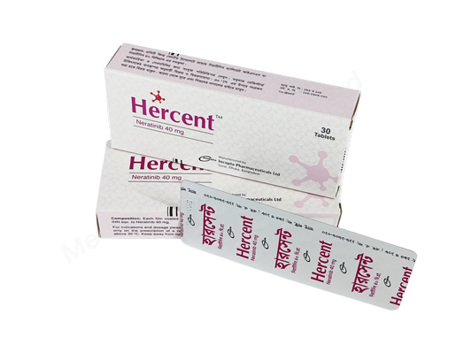 Hercent- Generic Neratinib- Incepta Pharma