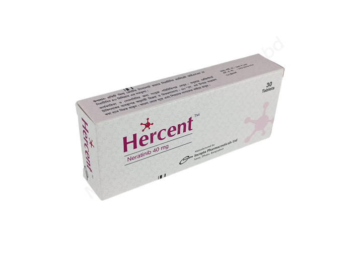 Hercent- Generic Neratinib- Incepta Pharma