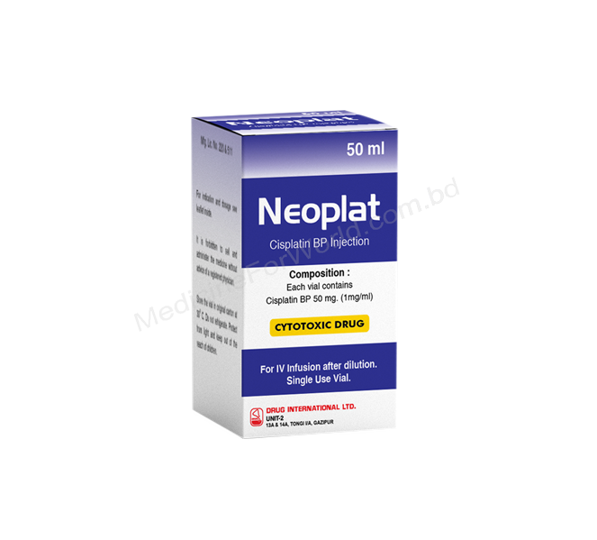 Neoplat- Generic Cisplatin- Drug International Pharma