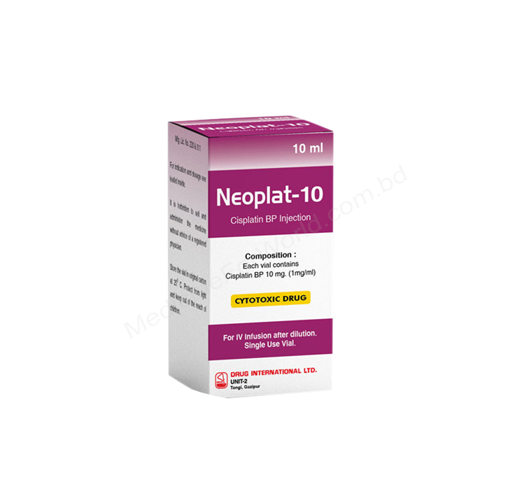 Neoplat- Generic Cisplatin- Drug International Pharma