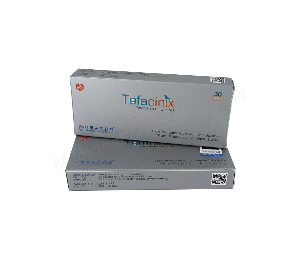 Tofacinix- Родовое Тофацитиниб- Beacon Pharma