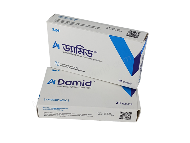 Damid- Родовое Darolutamide- Eskayef pharma