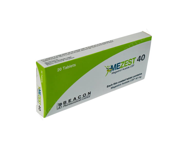 Mezest- 通用的 Megestrol Acetate- 孟加拉碧康制药