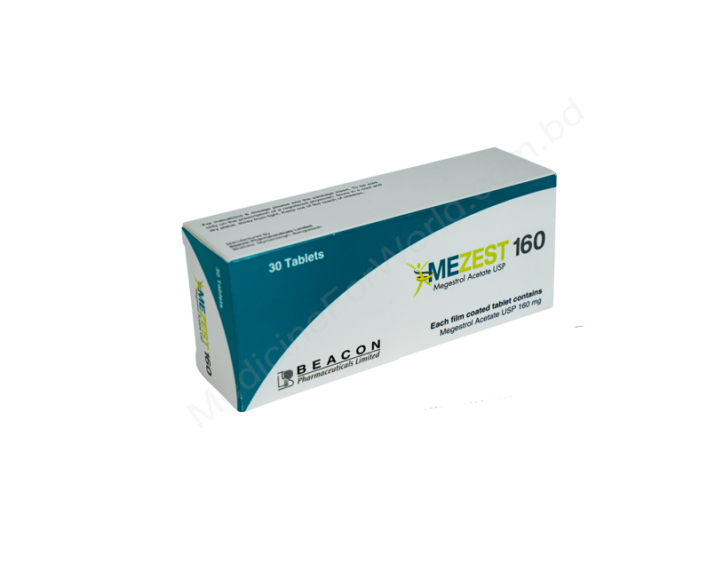 Mezest- 通用的 Megestrol Acetate- 孟加拉碧康制药