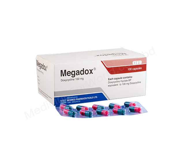 MEGADOX- Generic DOXYCYCLINE HYCLATE- Beximco Pharma