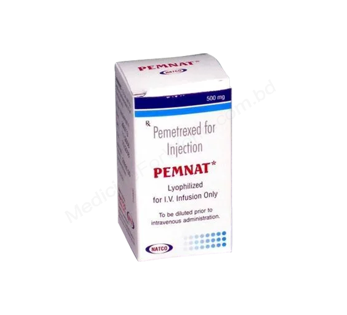 Pemnat- Generic PEMETREXED DISODIUM- Natco Pharma