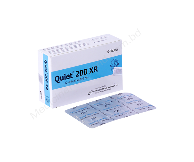 Quiet XR- Generic QUETIAPINE FUMARATE- Incepta Pharma