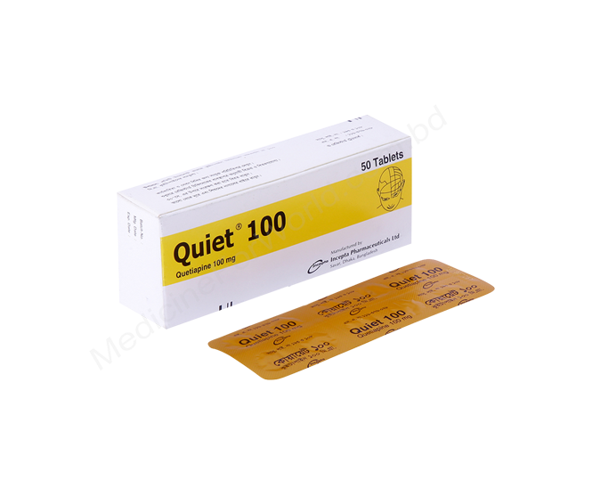 Quiet- Generic QUETIAPINE FUMARATE- Incepta Pharma