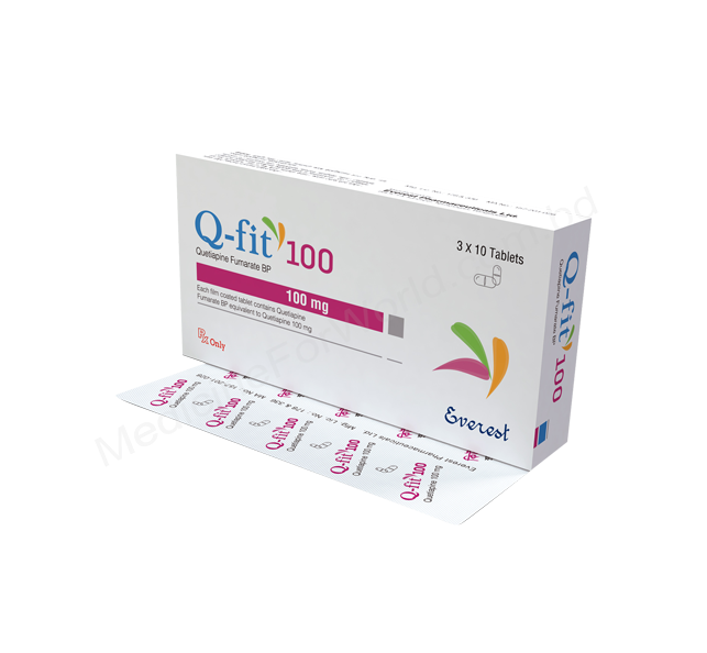 Q-Fit- 通用的 QUETIAPINE FUMARATE- 孟加拉珠峰制药