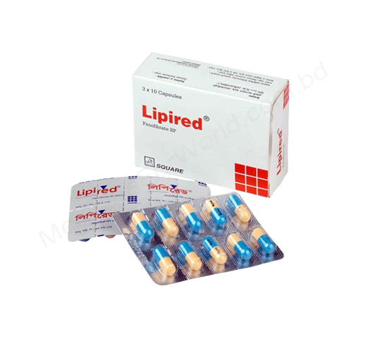 Lipired- 通用的 FENOFIBRATE- Square制药有限公司