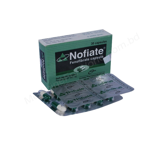 Nofiate- 通用的 FENOFIBRATE- 孟家拉伊斯达制药