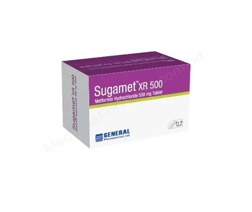 Sugamet XR- 通用的 METFORMIN HYDROCHLORIDE- General Pharma