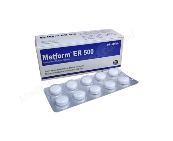 Metform ER- 通用的 METFORMIN HYDROCHLORIDE- ACI制药有限公司