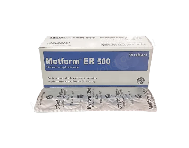 Metform ER- 通用的 METFORMIN HYDROCHLORIDE- ACI制药有限公司