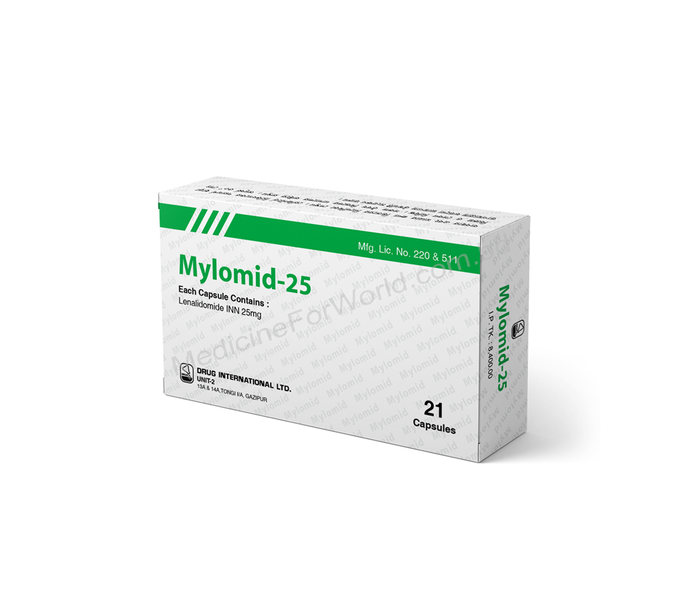 Mylomid- Родовое Леналидомид- Drug International Pharma