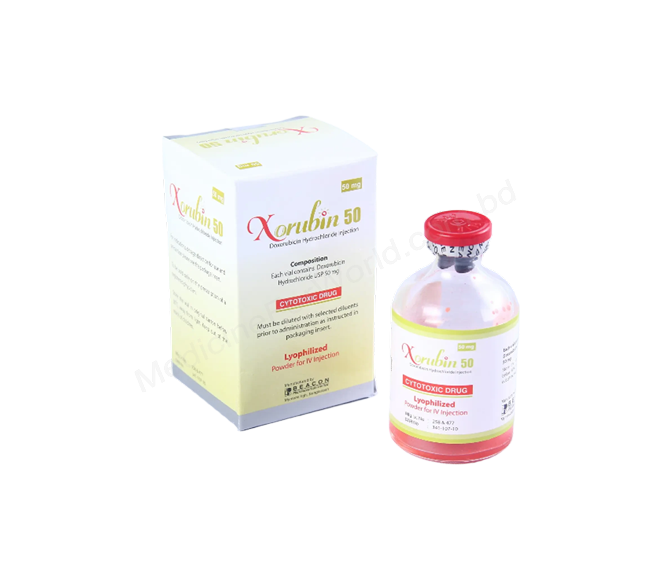 Xorubin- 通用的 Doxorubicin Hydrochloride- 孟加拉碧康制药