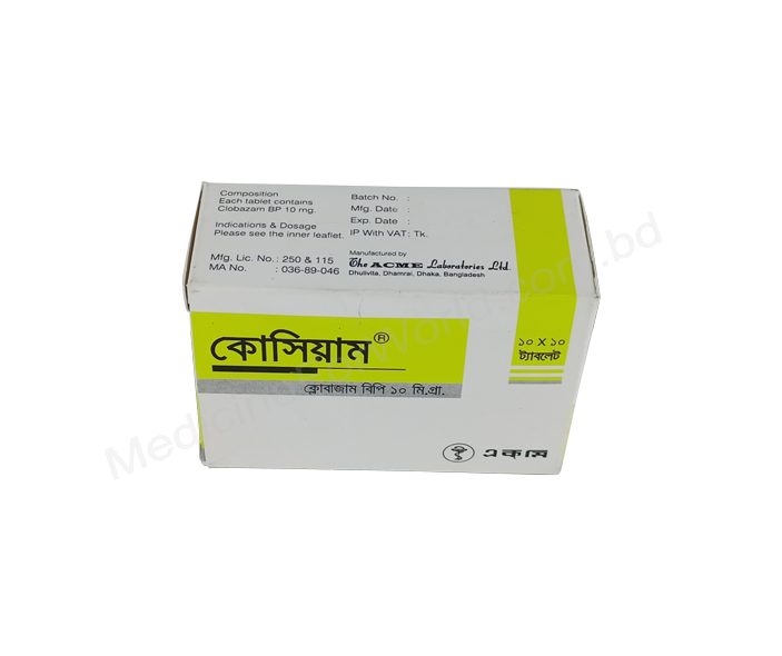 Cosium- Generic Clobazam- Acme Pharma