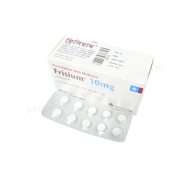 Frisium- Generic Clobazam- Synovia Pharma