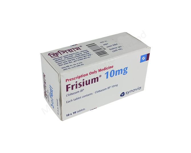 Frisium- Generic Clobazam- Synovia Pharma