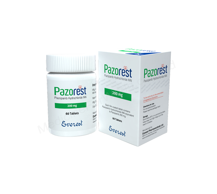 Pazorest- Generic Pazopanib- Everest Pharma