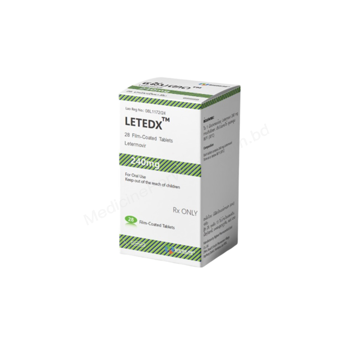 Letedx- Generic Letermovir- Bigbear Pharma