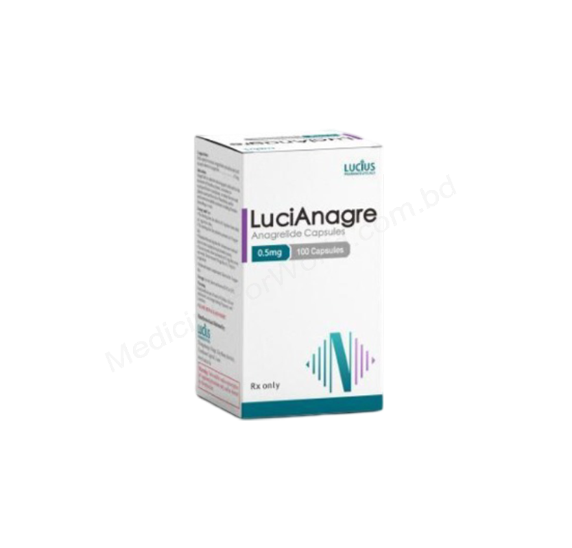 LuciAnagre- 通用的 Anagrelide- Lucius Pharma