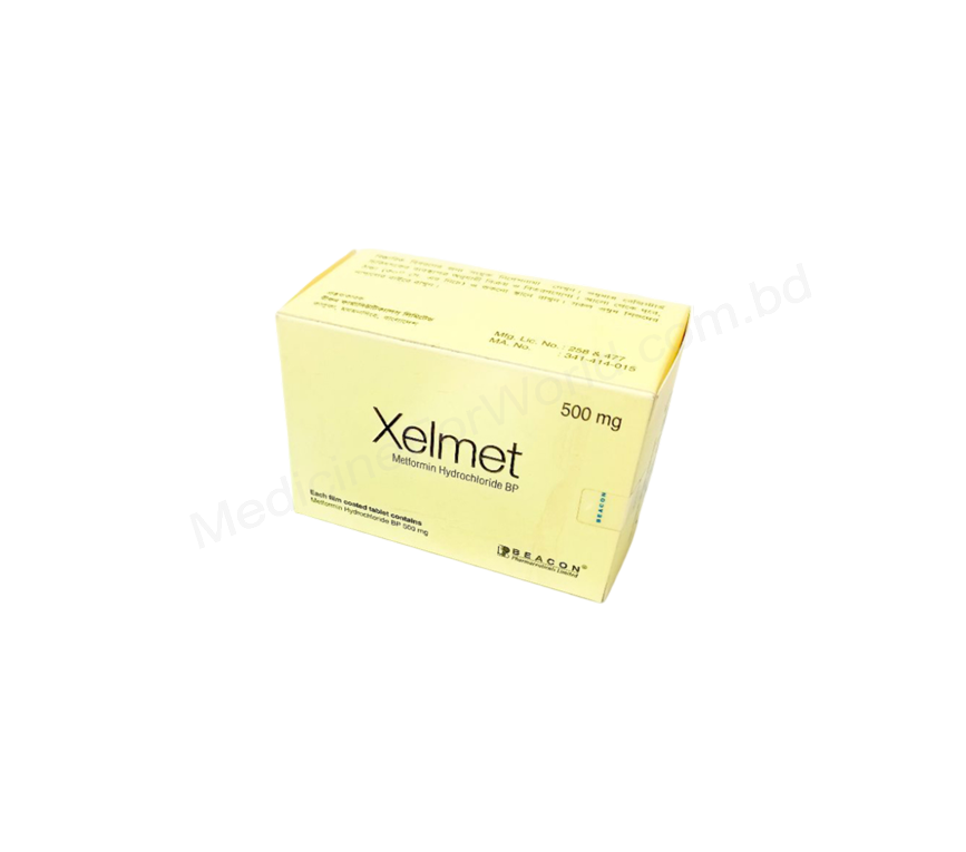 Xelmet- Generic METFORMIN HYDROCHLORIDE- Beacon pharma