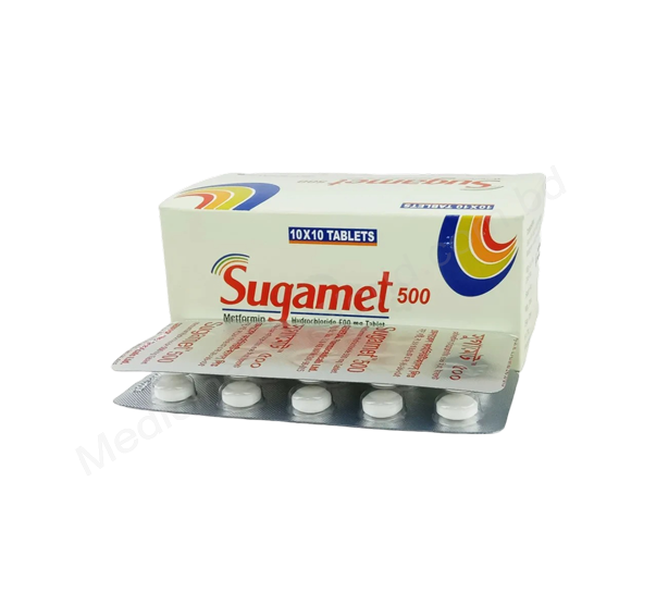 Sugamet- Generic METFORMIN HYDROCHLORIDE- General Pharma