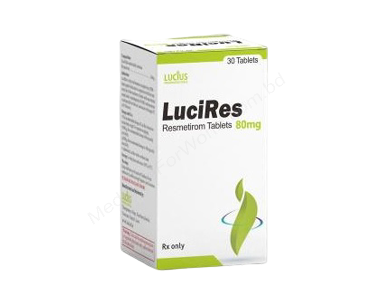 LuciRes- 通用的 Resmetirom- Lucius Pharma