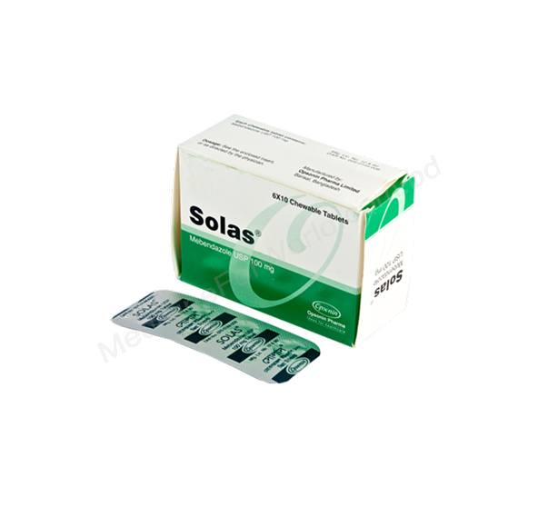 Solas- Generic Mebendazole- Opsonin Pharma