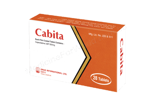 Cabita- Родовое капецитабин- Drug International Pharma
