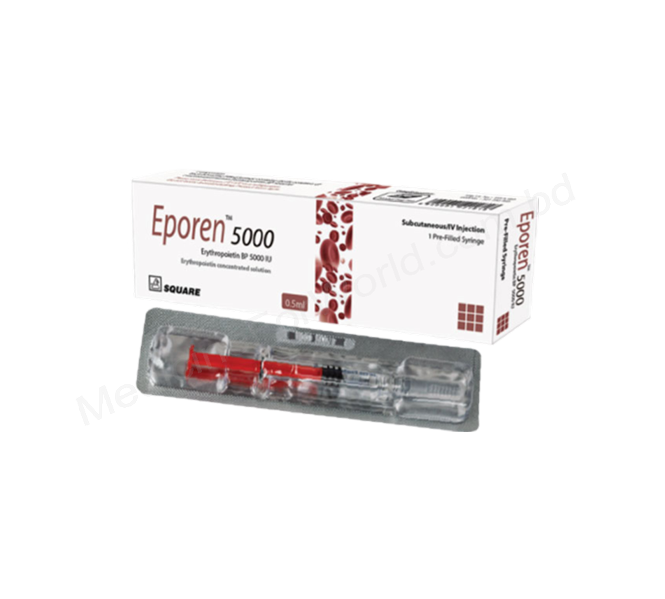 Eporen- Generic Erythropoietin Alfa- Square Pharma