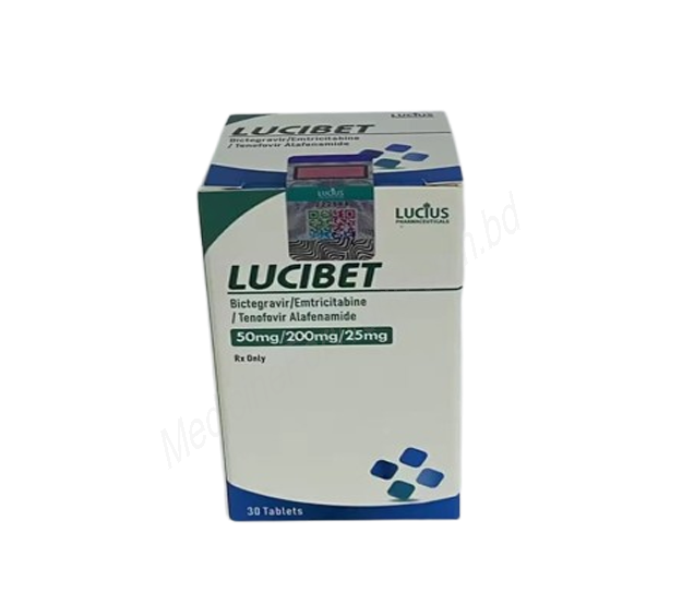 Lucibet- Generic Bictegravir/ Emtricitabine / Tenofovir Alafenamide- Lucius Pharma