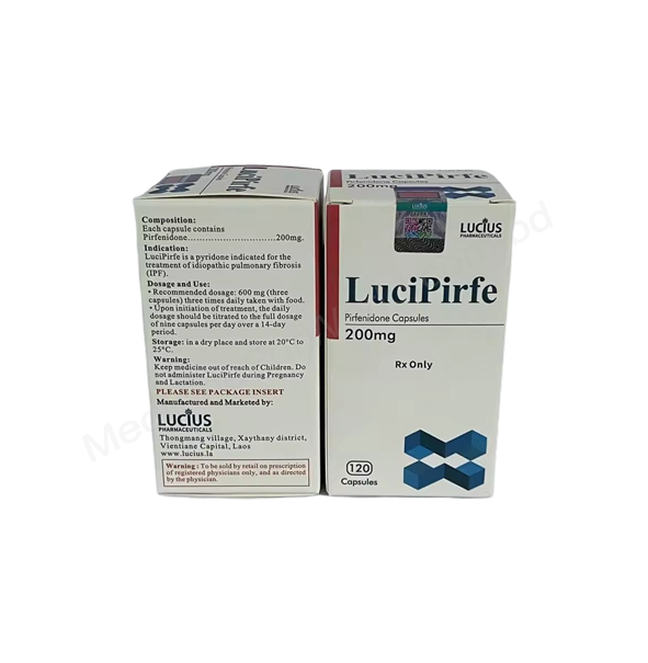 LuciPirfe- Generic Pirfenidone- Lucius Pharma