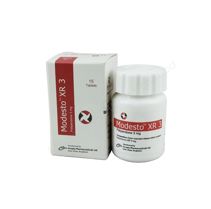 Modesto XR- Родовое палиперидон- Incepta Pharma
