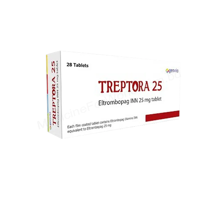 Treptora- Generic Eltrombopag- Genvio Pharma