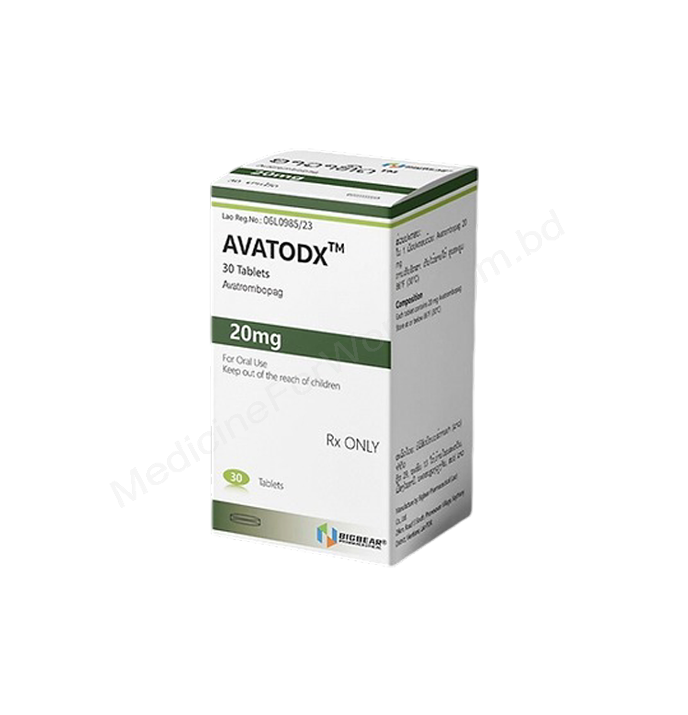 Avatodx- Generic Avatrombopag- Bigbear Pharma