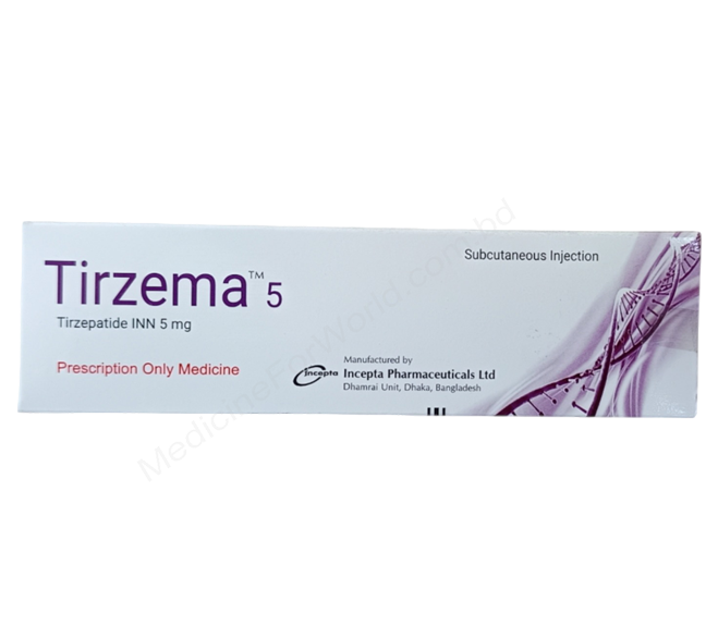 Tirzema- Generic Tirzepatide- Incepta Pharma