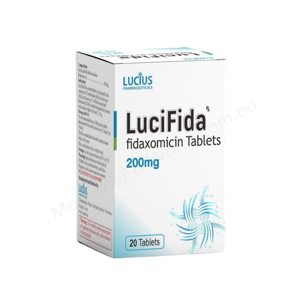 LuciFida- Generic Fidaxomicin- Lucius Pharma