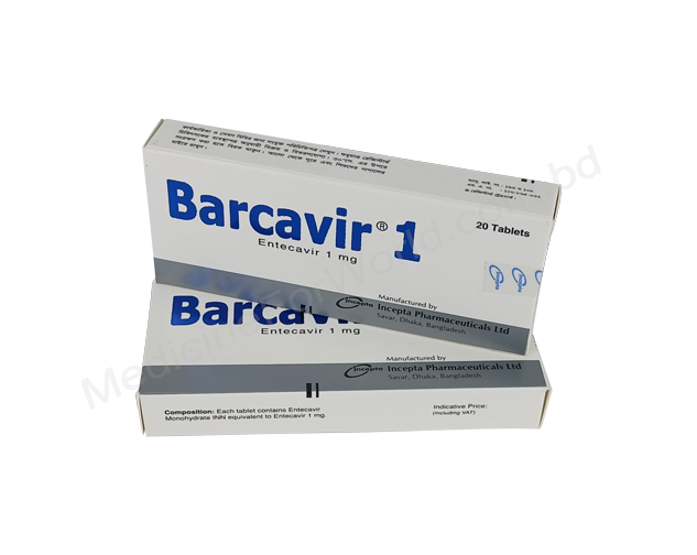 Barcavir- Generic Entecavir- Incepta Pharma