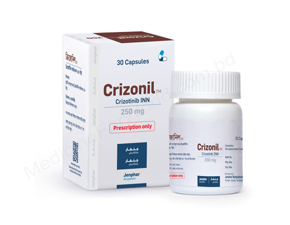 Crizonil- 通用的 克唑替尼/克挫替尼- Jenphar Pharma