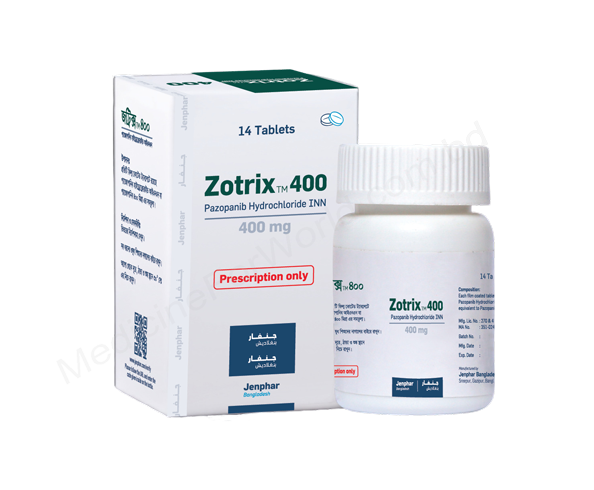 Zotrix- Generic Pazopanib- Jenphar Pharma