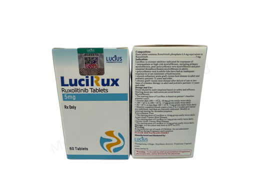 LuciRux- Родовое руксолитиниб- Lucius Pharma