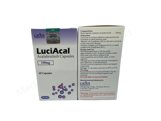 LuciAcal- Generic Acalabrutinib- Lucius Pharma