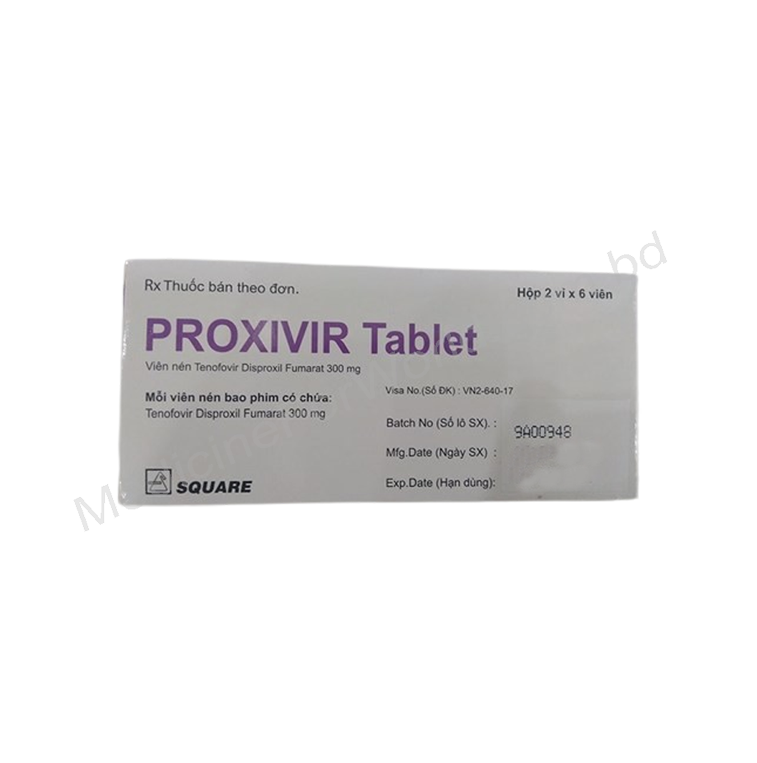 Proxivir- Generic Tenofovir Disoproxil Fumarate- Square Pharma
