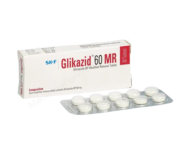 Glikazid MR- Generic Gliclazide- Eskayef pharma