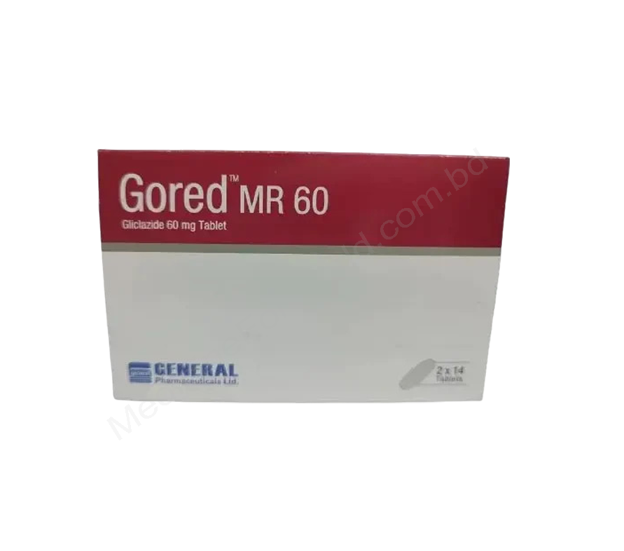 Gored MR- Generic Gliclazide- General Pharma